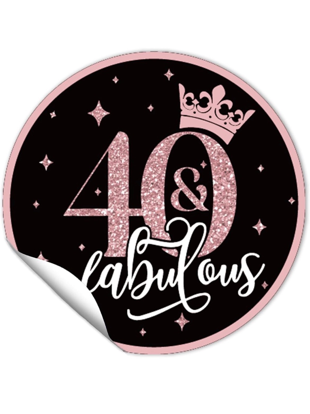 40 & Fabulous Stickers (set of 58)
